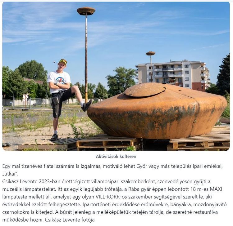 Csíkász Levente - a tananyag